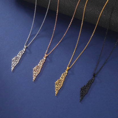Collier Palestine "Ne sois pas triste, Dieu est avec nous"